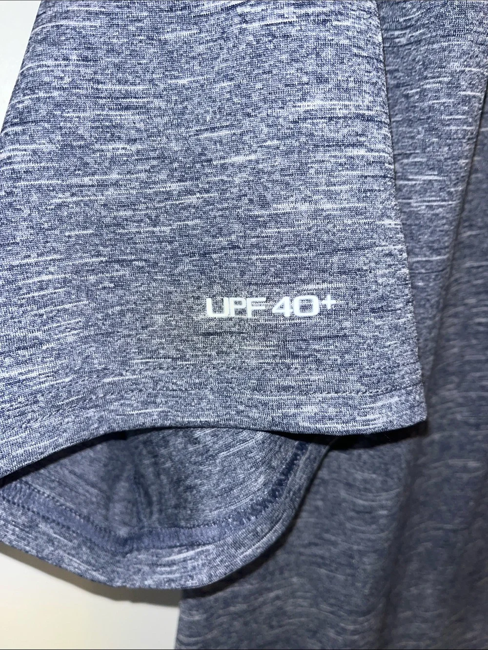 Gray Blue Nike Swim Beach Pool Summer Hydroguard short sleeve men’s T shirt XL